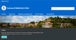 Desktop Screenshot of comune.baldichieridasti.at.it